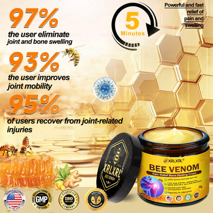 XRLXRL® Bee Venom Pain-Relief Bone Healing Cream ✨(Specially for older adults)
