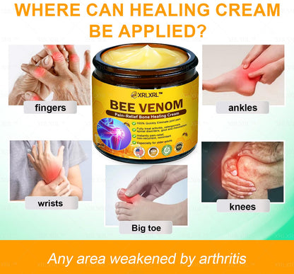 XRLXRL® Bee Venom Pain-Relief Bone Healing Cream ✨(Specially for older adults)